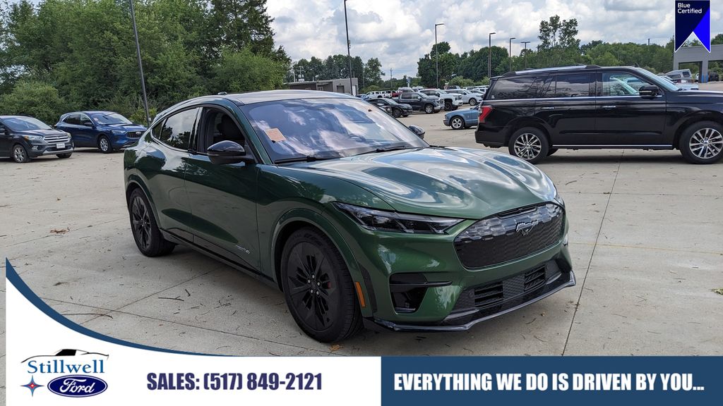 Green Metallic 2025 Ford Mustang Mach-E SUV / Crossover All-Wheel Drive Automatic