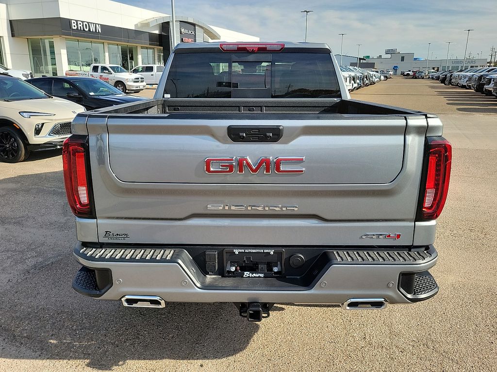 2026 GMC Sierra 1500 AT4 Silver at Brown Buick GMC