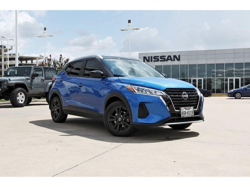 2024 Nissan Kicks SV Blue at Central Houston Nissan