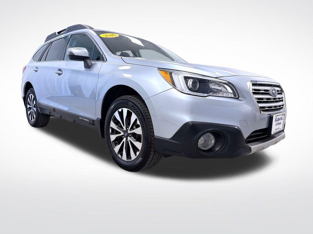 Ice Silver Metallic 2016 Subaru Outback 2.5i Limited Wagon All-Wheel Drive Continuously Variable Transmission