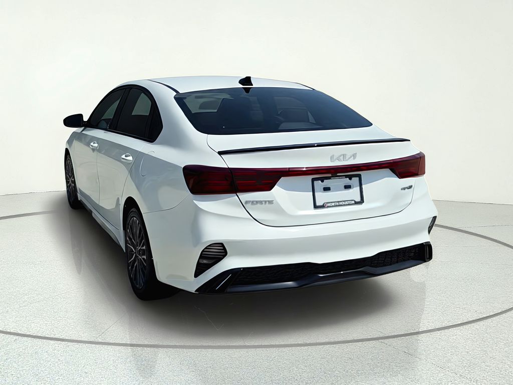 2023 Kia Forte GT-Line White at North Houston Mitsubishi