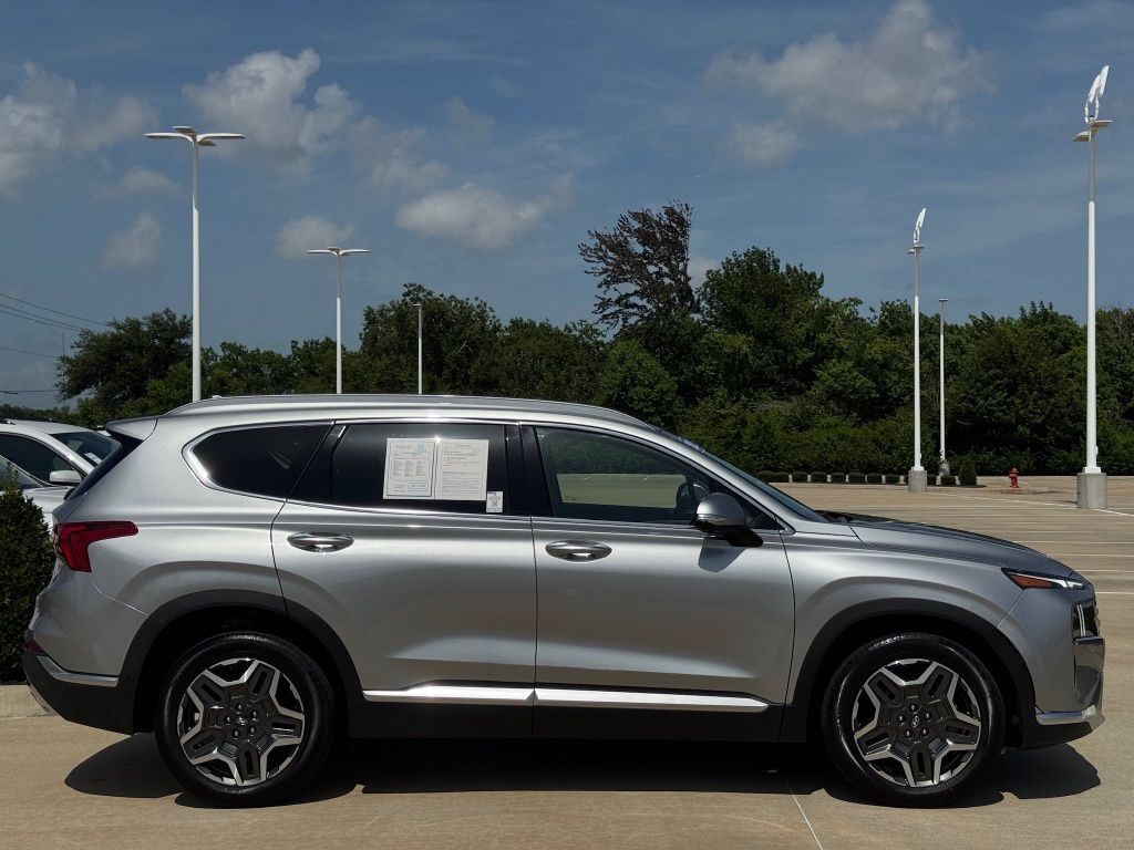 2023 Hyundai Santa Fe Limited Silver at Community Toyota