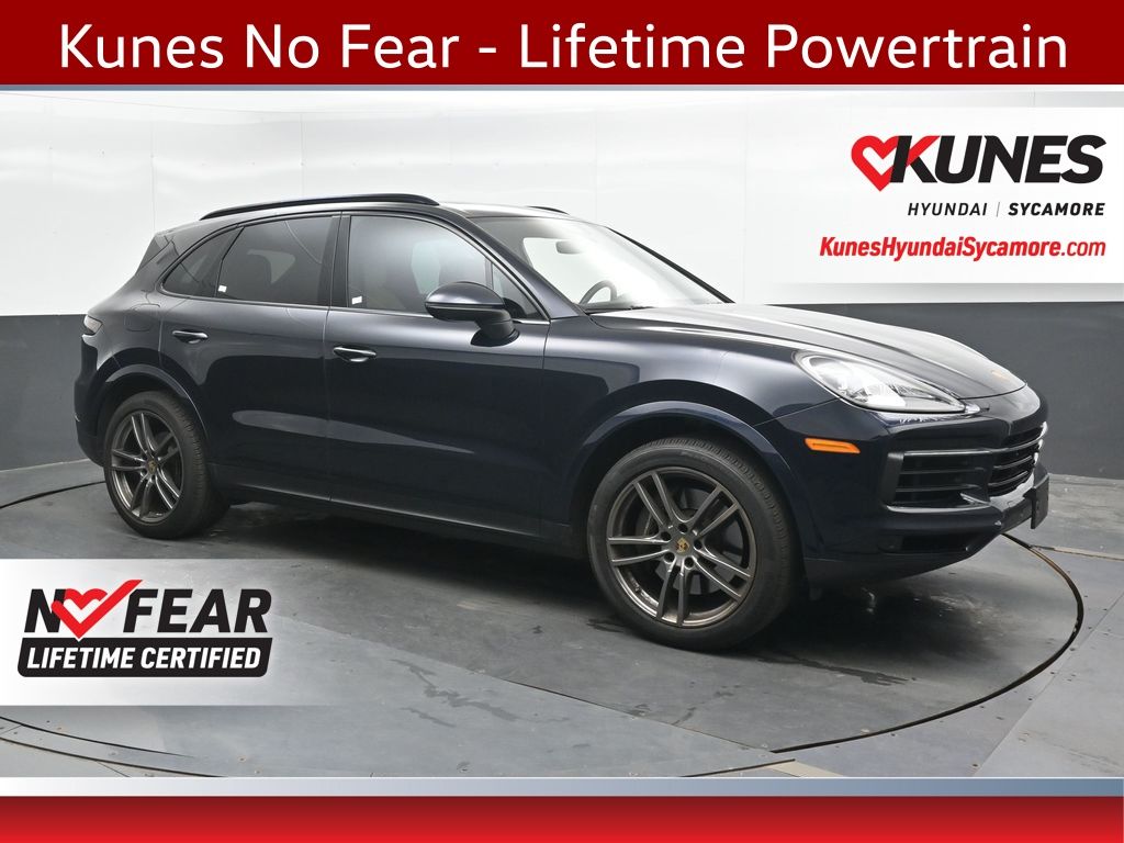 Moonlight Blue Metallic 2023 Porsche Cayenne SUV / Crossover All-Wheel Drive 8-Speed Automatic