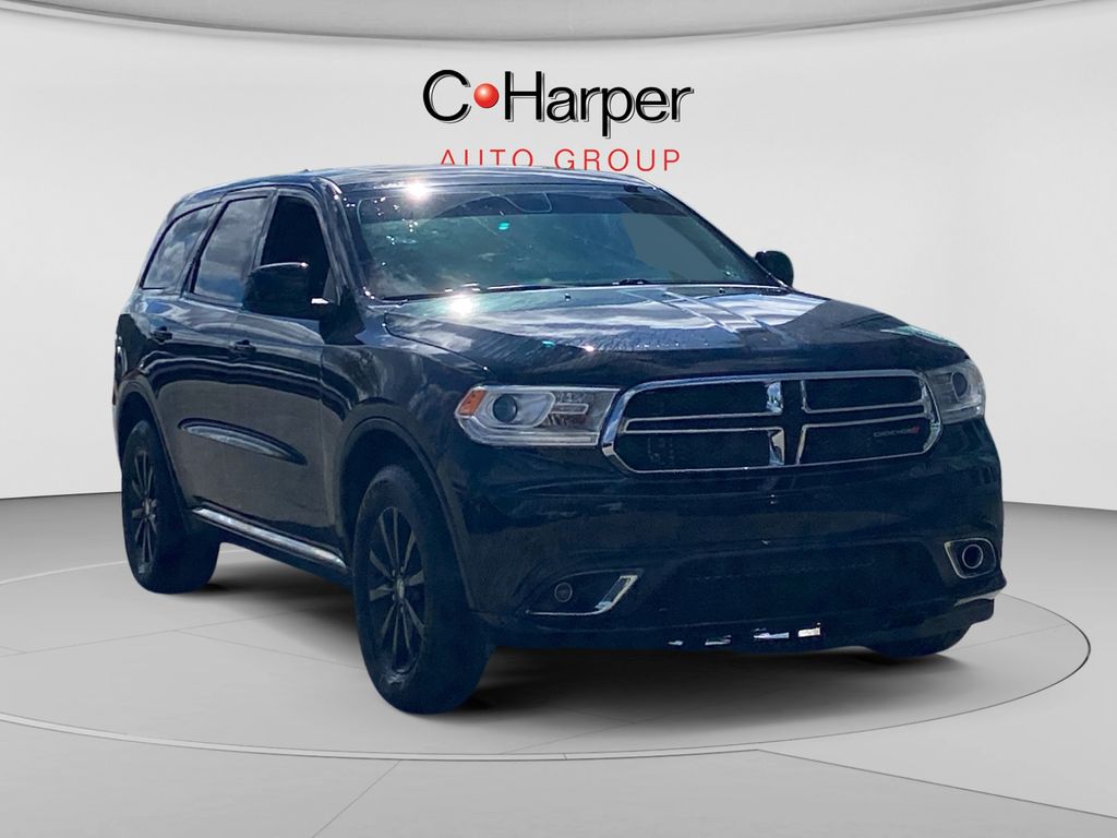 DB Black Crystal Clearcoat 2017 Dodge Durango SUV / Crossover All-Wheel Drive 8-Speed Automatic