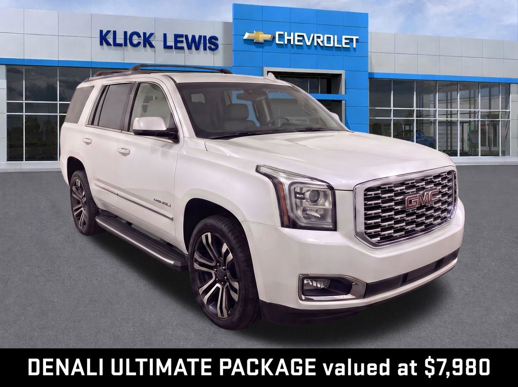 2018 GMC Yukon Denali White at Carlisle Cadillac Buick GMC