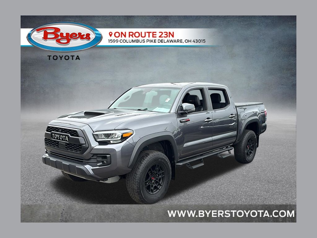 Magnetic Gray Metallic 2021 Toyota Tacoma Pickup Truck Four-Wheel Drive 6-Speed Manual