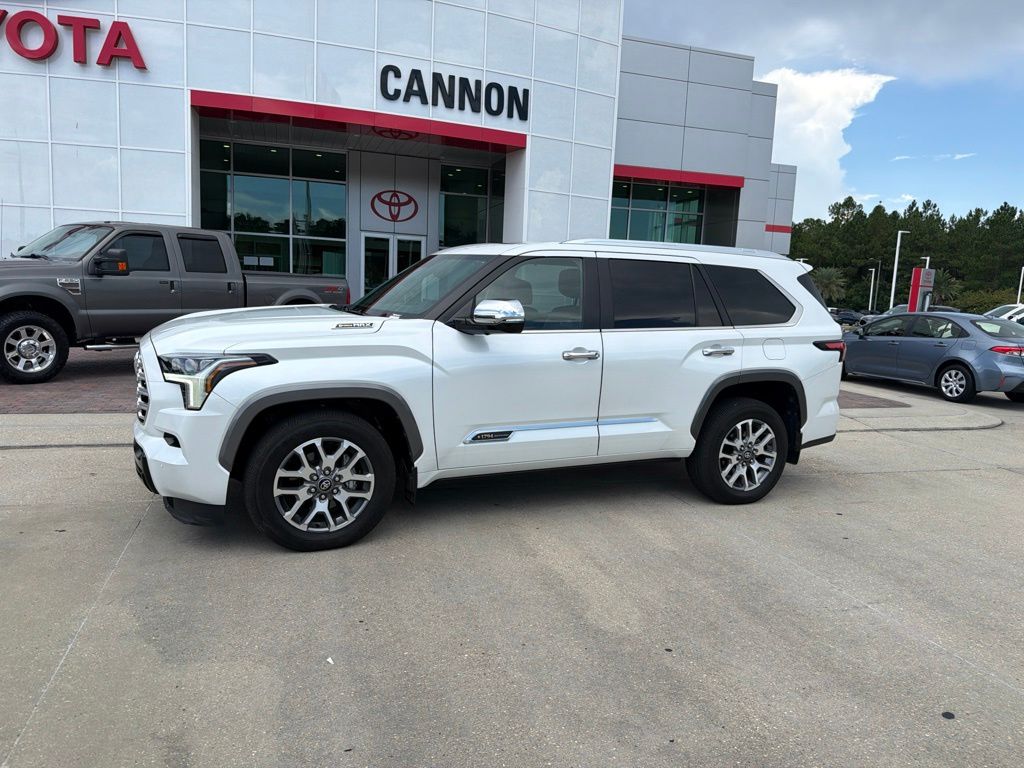Pearl 2025 Toyota Sequoia SUV / Crossover Four-Wheel Drive Automatic