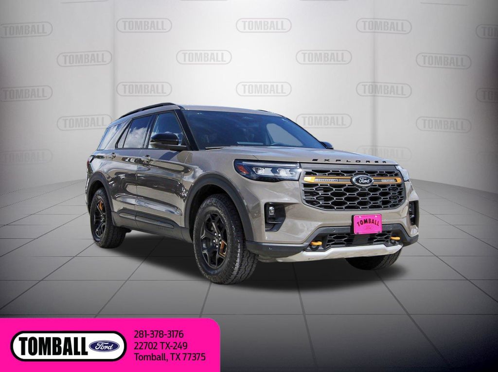 Gray 2026 Ford Explorer SUV / Crossover All-Wheel Drive Automatic
