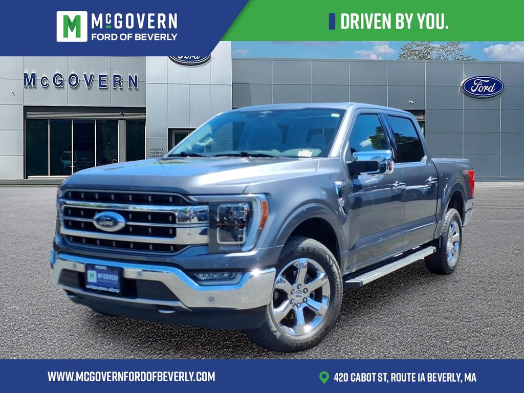 Gray Metallic 2023 Ford F-150 Pickup Truck Four-Wheel Drive Automatic