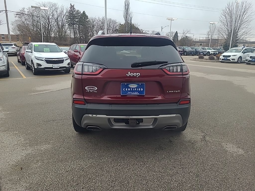 used 2021 Jeep Cherokee car, priced at $24,710