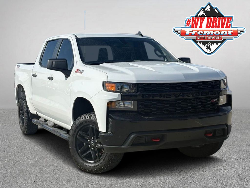 Summit White 2021 Chevrolet Silverado 1500 Pickup Truck Four-Wheel Drive 6-Speed Automatic Overdrive