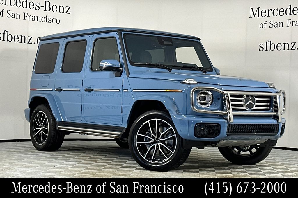 MANUFAKTUR Signature China Blue 2026 Mercedes-Benz G-Class SUV / Crossover All-Wheel Drive 9-Speed Automatic
