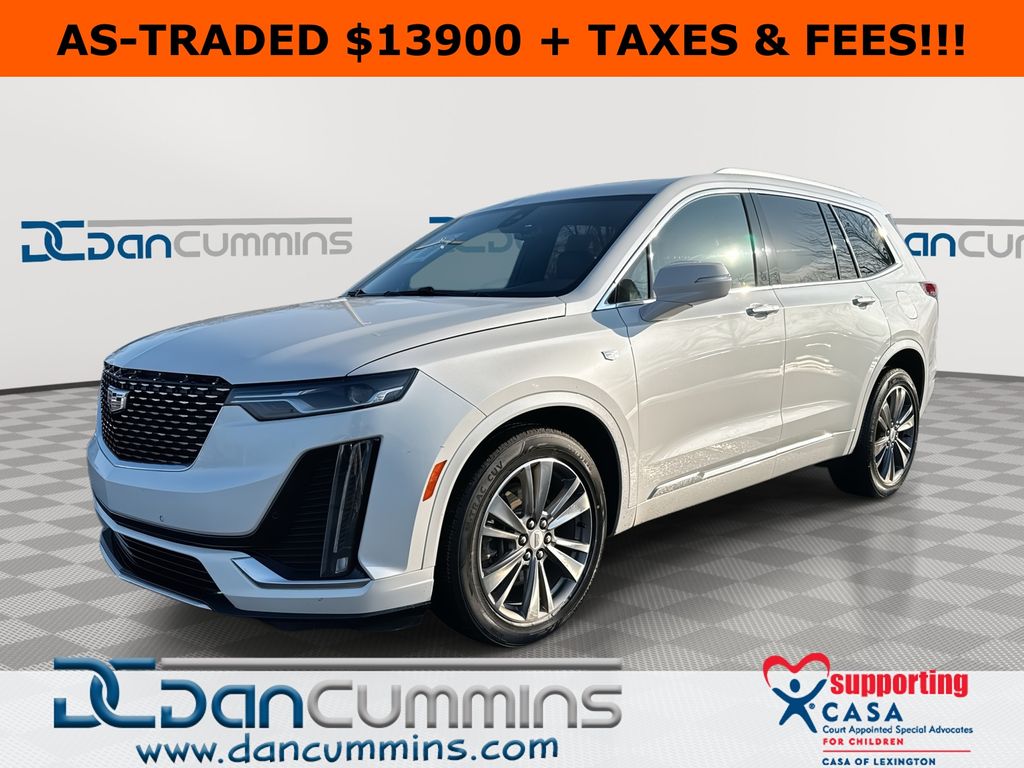 Crystal White Tricoat 2021 Cadillac XT6 Premium Luxury AWD SUV / Crossover Four-Wheel Drive 9-Speed Automatic
