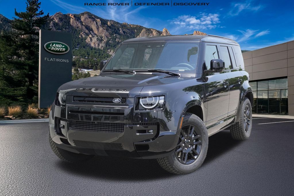 Black 2026 Land Rover Defender SUV / Crossover All-Wheel Drive 8-Speed Automatic