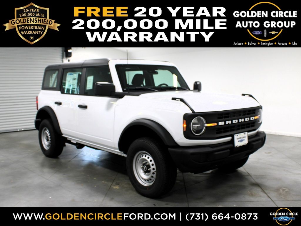 Oxford White 2025 Ford Bronco SUV / Crossover Four-Wheel Drive Automatic
