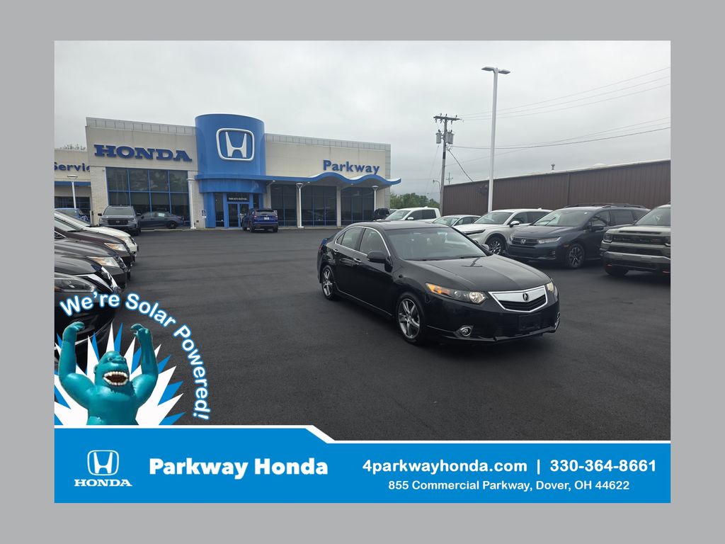 Black 2012 Acura TSX Special Edition Sedan FWD Sedan Front-Wheel Drive 6-Speed Manual