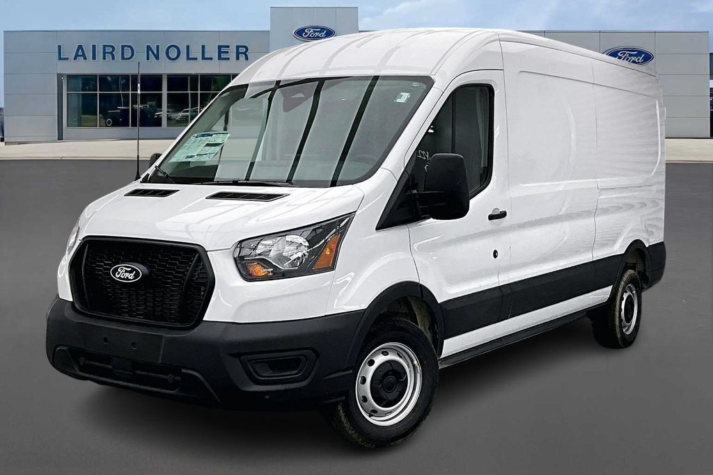 Oxford White 2026 Ford Transit Cargo Van Rear-Wheel Drive