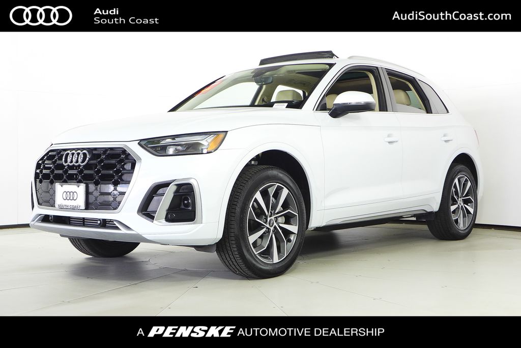 Glacier White 2023 Audi Q5 SUV / Crossover All-Wheel Drive 7-Speed Automatic