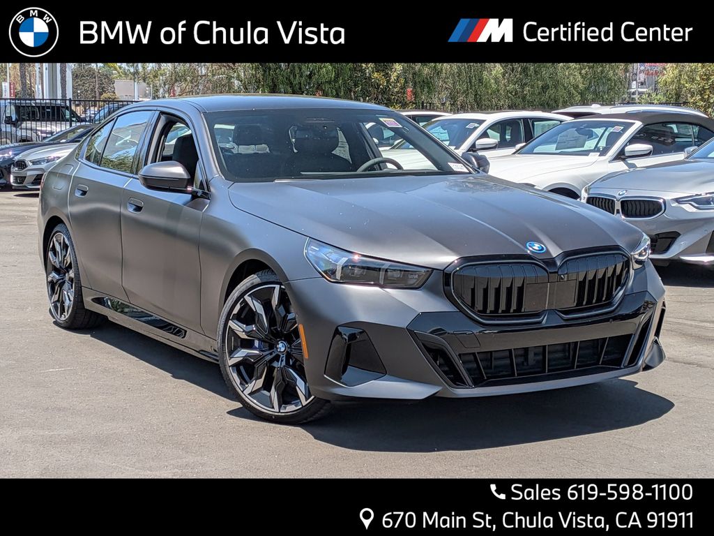 Gray (Frozen Deep Grey) 2027 BMW 5 Series Sedan All-Wheel Drive 8-Speed Automatic