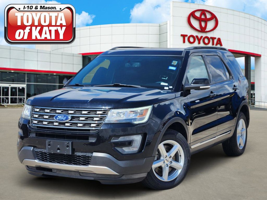 Shadow Black 2017 Ford Explorer XLT AWD SUV / Crossover All-Wheel Drive 6-Speed Automatic
