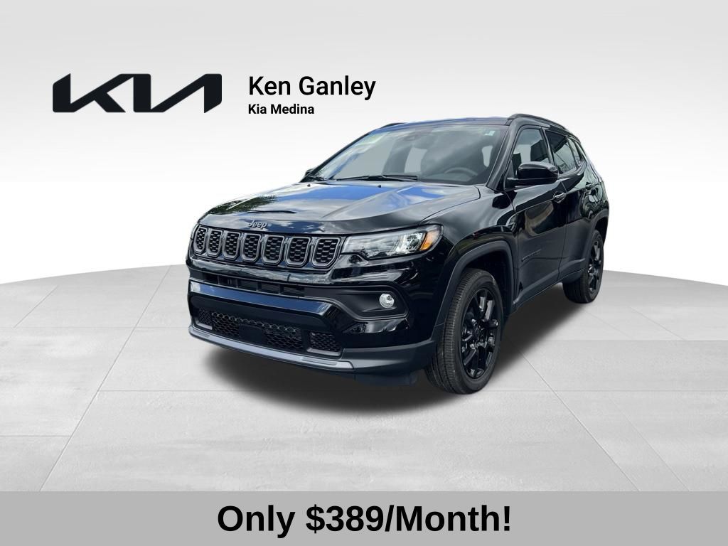 Diamond Black Crystal Pearlcoat 2026 Jeep Compass SUV / Crossover Four-Wheel Drive 8-Speed Automatic