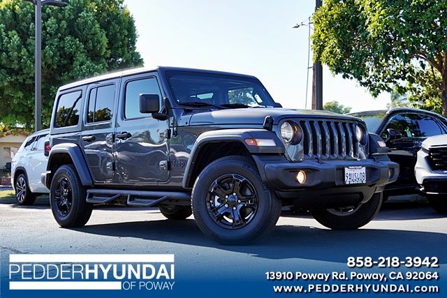 Gray (Granite Crystal Metallic Clearcoat) 2022 Jeep Wrangler SUV / Crossover Four-Wheel Drive 8-Speed Automatic