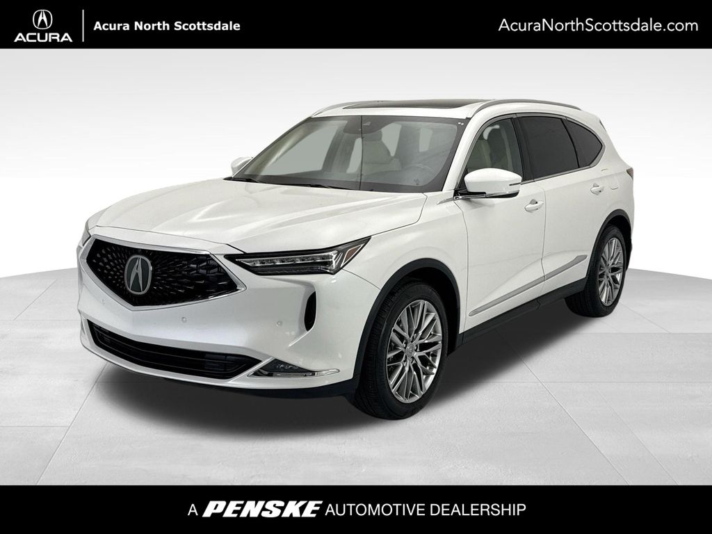 Platinum White Pearl 2023 Acura MDX SH-AWD with Advance Package SUV / Crossover All-Wheel Drive Automatic