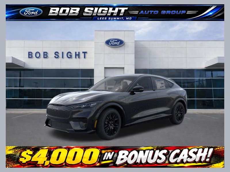 Shadow Black 2026 Ford Mustang Mach-E SUV / Crossover All-Wheel Drive Automatic