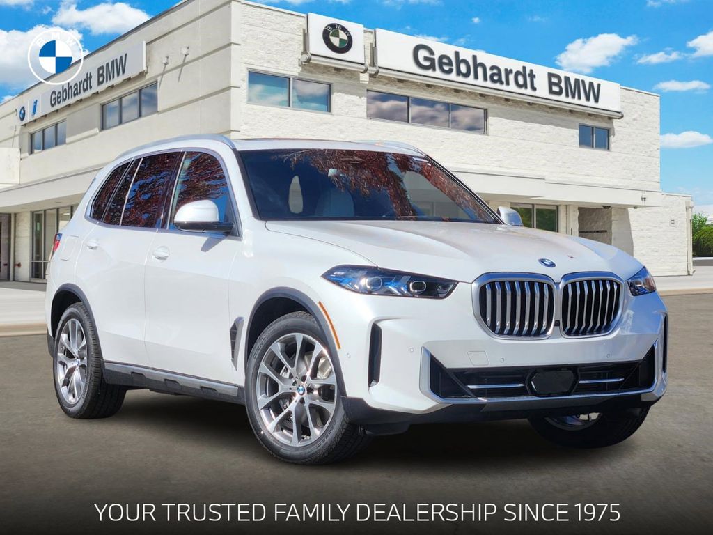 Mineral White Metallic 2026 BMW X5 SUV / Crossover All-Wheel Drive 8-Speed Automatic