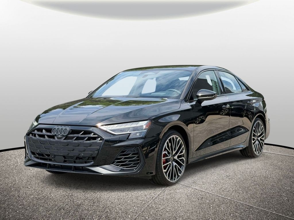 Black Metallic 2026 Audi S3 Sedan All-Wheel Drive 7-Speed Automatic