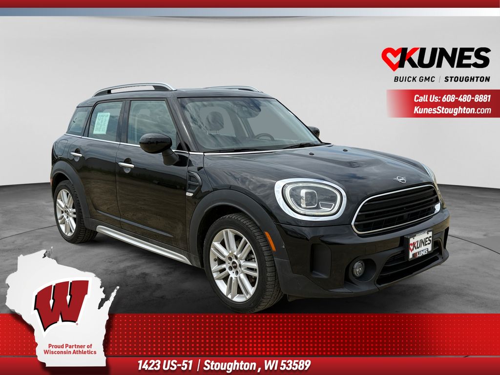 Midnight Black Metallic 2022 MINI Countryman SUV / Crossover Front-Wheel Drive 7-Speed Automatic