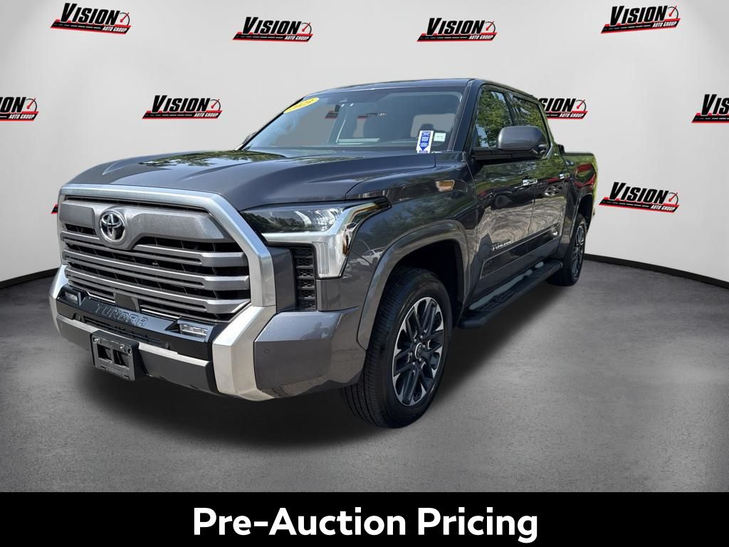 Magnetic Gray Metallic 2023 Toyota Tundra Pickup Truck Four-Wheel Drive Automatic