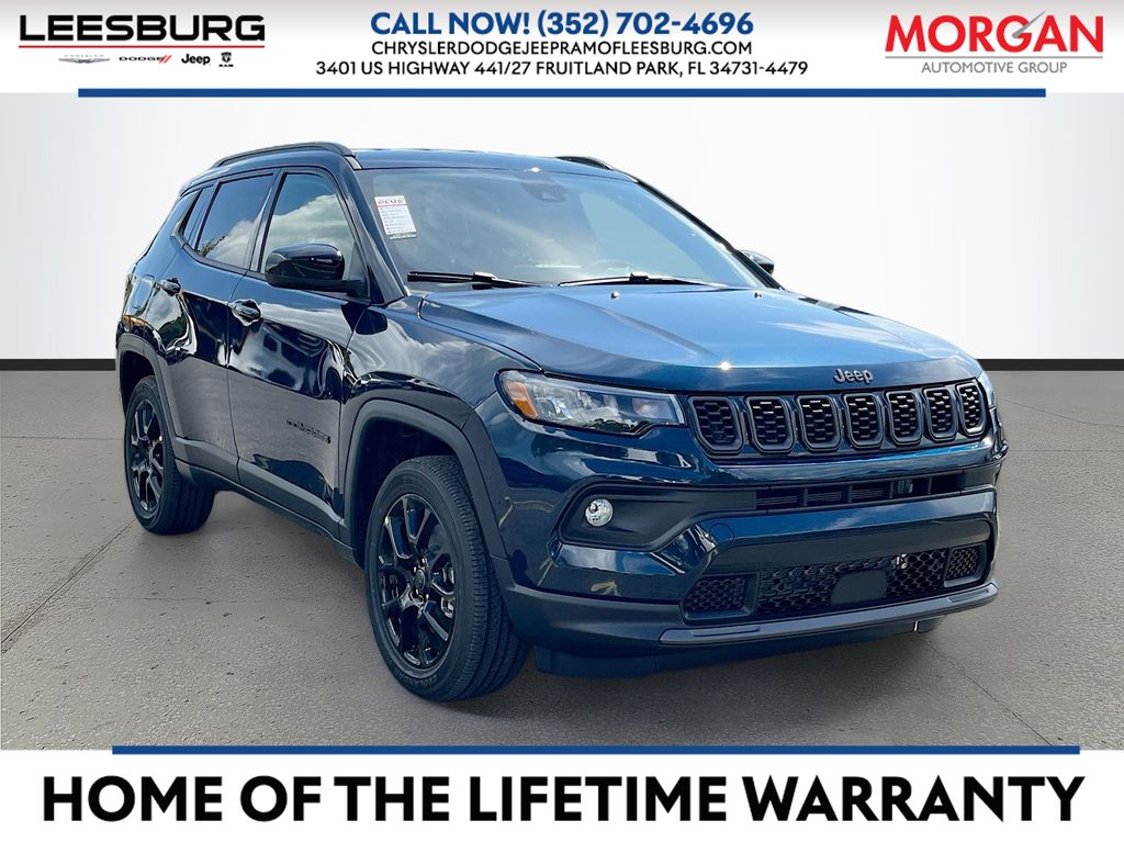 Fathom Blue Pearl Coat 2026 Jeep Compass SUV / Crossover Four-Wheel Drive 8-Speed Automatic