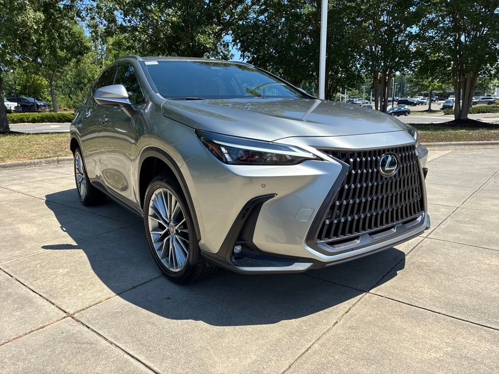 Atomic Silver 2022 Lexus NX Hybrid 350h Premium AWD SUV / Crossover All-Wheel Drive Continuously Variable Transmission