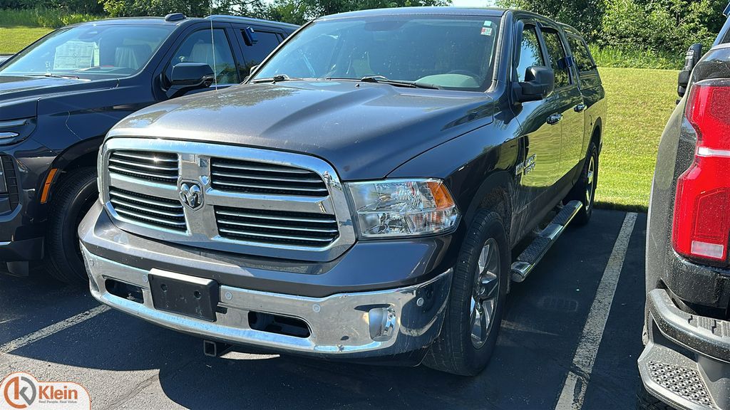 Gray (Granite Crystal Metallic Clearcoat) 2015 RAM 1500 Pickup Truck Four-Wheel Drive 8-Speed Automatic