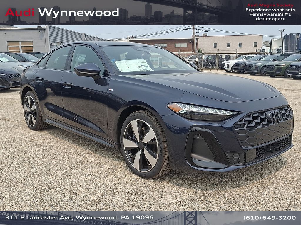 Firmament Blue Metallic 2026 Audi A5 Coupe 7-Speed Automatic