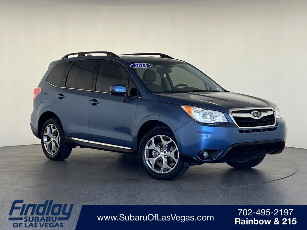 Quartz Blue Pearl 2016 Subaru Forester SUV / Crossover All-Wheel Drive Continuously Variable Transmission