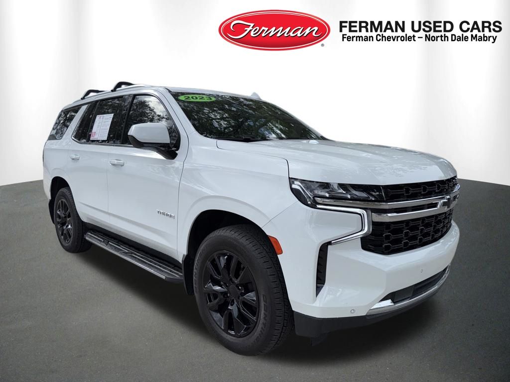 Summit White 2023 Chevrolet Tahoe LS RWD SUV / Crossover 4X2