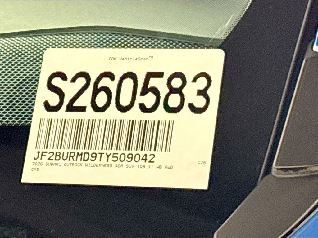 2026 Subaru Outback Wilderness