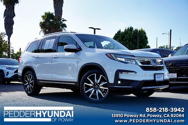 White 2021 Honda Pilot SUV / Crossover Front-Wheel Drive 9-Speed Automatic