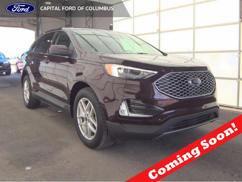 Red (Burgundy) 2023 Ford Edge SEL AWD SUV / Crossover All-Wheel Drive 8-Speed Automatic