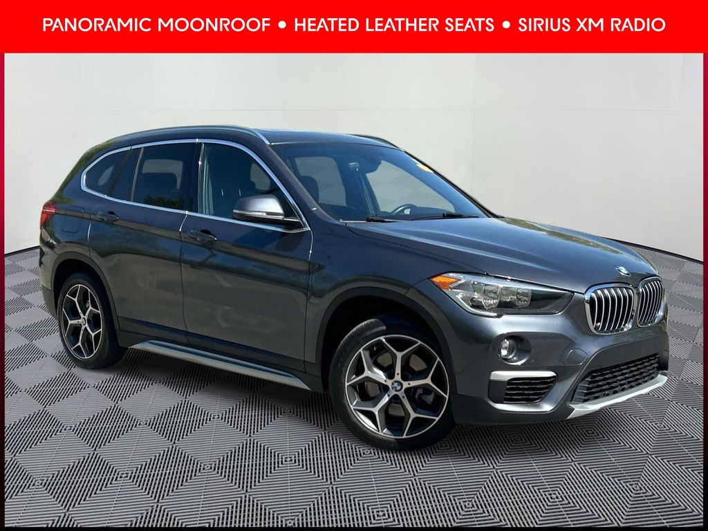Mineral Gray Metallic 2018 BMW X1 sDrive28i FWD SUV / Crossover Front-Wheel Drive 8-Speed Automatic