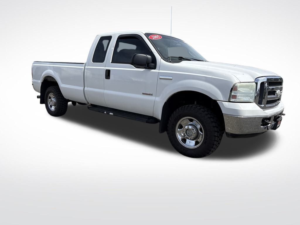 2005 Oxford White Ford Super Duty F-250 XLT 4X4 Truck