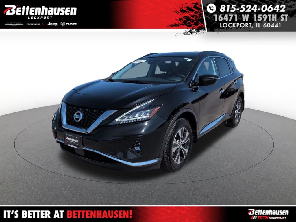 Gray (Magnetic Black Pearl) 2022 Nissan Murano SUV / Crossover All-Wheel Drive Continuously Variable Transmission