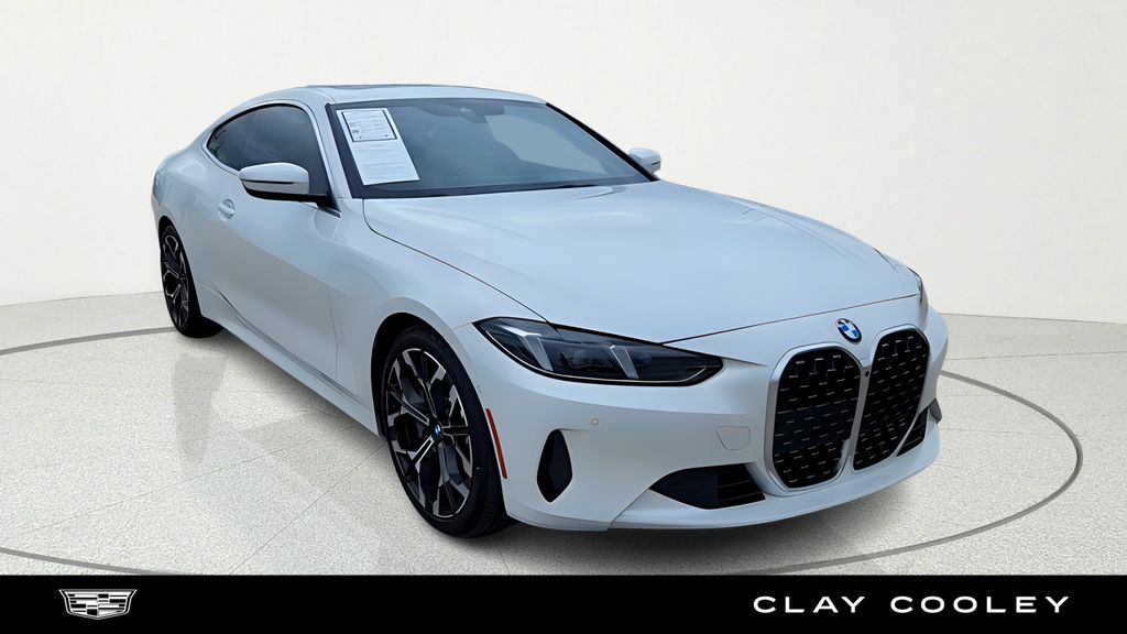 Mineral White Metallic 2026 BMW 4 Series Coupe Rear-Wheel Drive 8-Speed Automatic