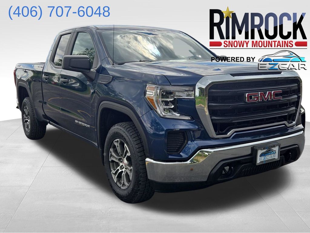 Pacific Blue Metallic 2020 GMC Sierra 1500 Pickup Truck Four-Wheel Drive 6-Speed Automatic