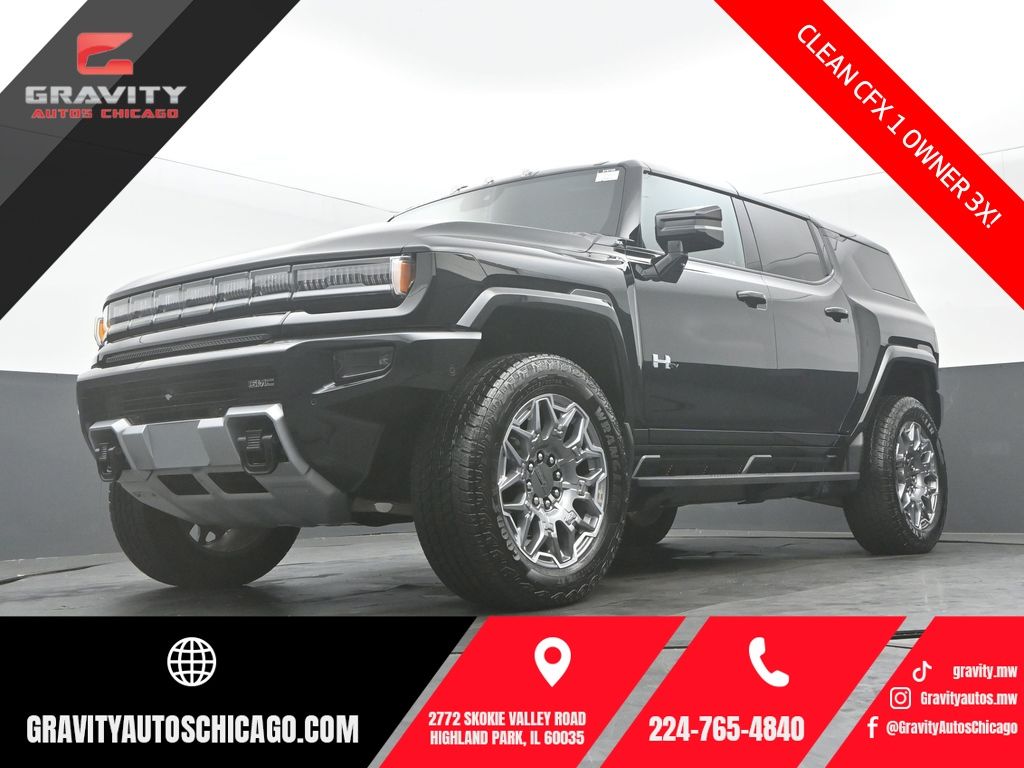 Void Black 2025 GMC Hummer EV SUV SUV / Crossover All-Wheel Drive 1-Speed Automatic