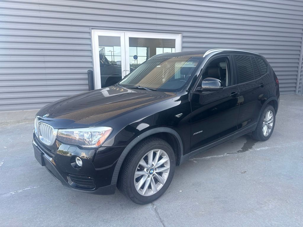 Jet Black 2016 BMW X3 xDrive28i AWD SUV / Crossover All-Wheel Drive 8-Speed Automatic