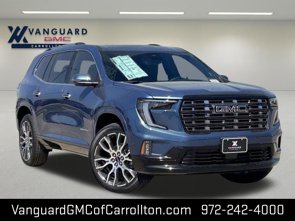 Downpour Metallic 2026 GMC Acadia SUV / Crossover Four-Wheel Drive 8-Speed Automatic