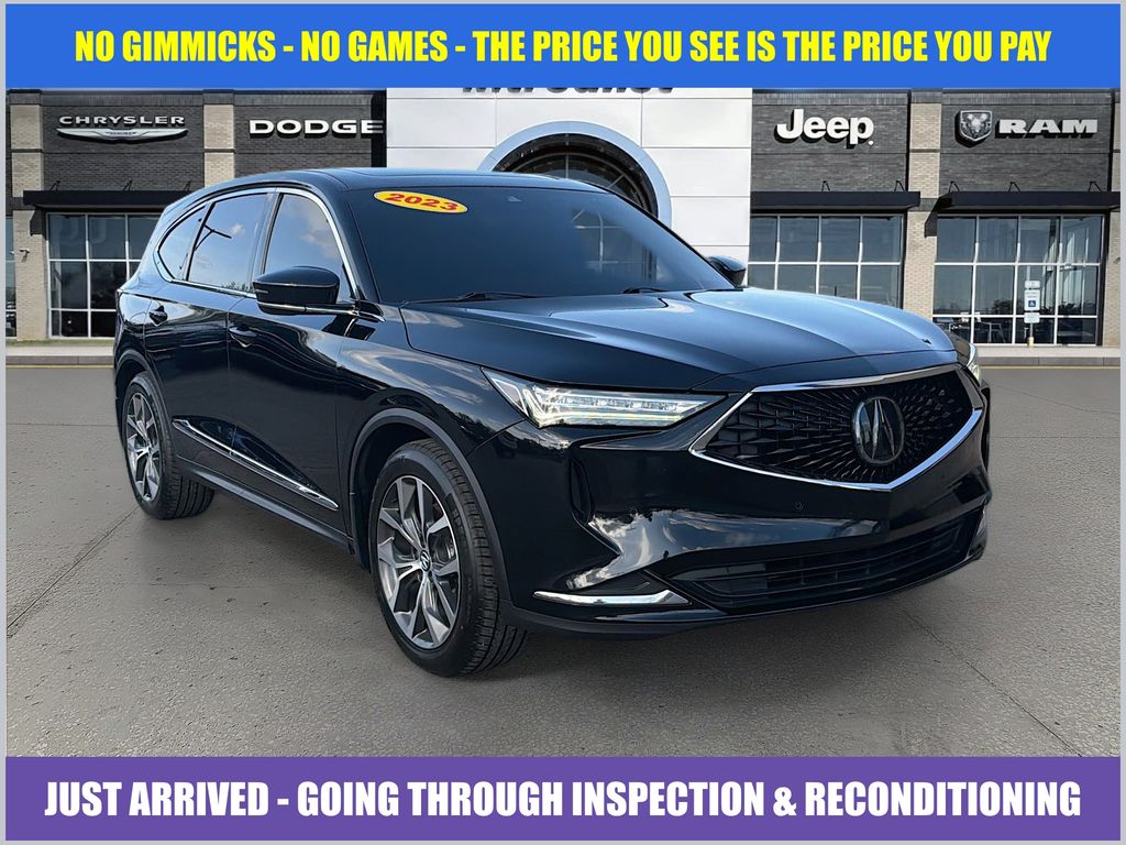 Majestic Black Pearl 2023 Acura MDX FWD with Technology Package SUV / Crossover Front-Wheel Drive Automatic